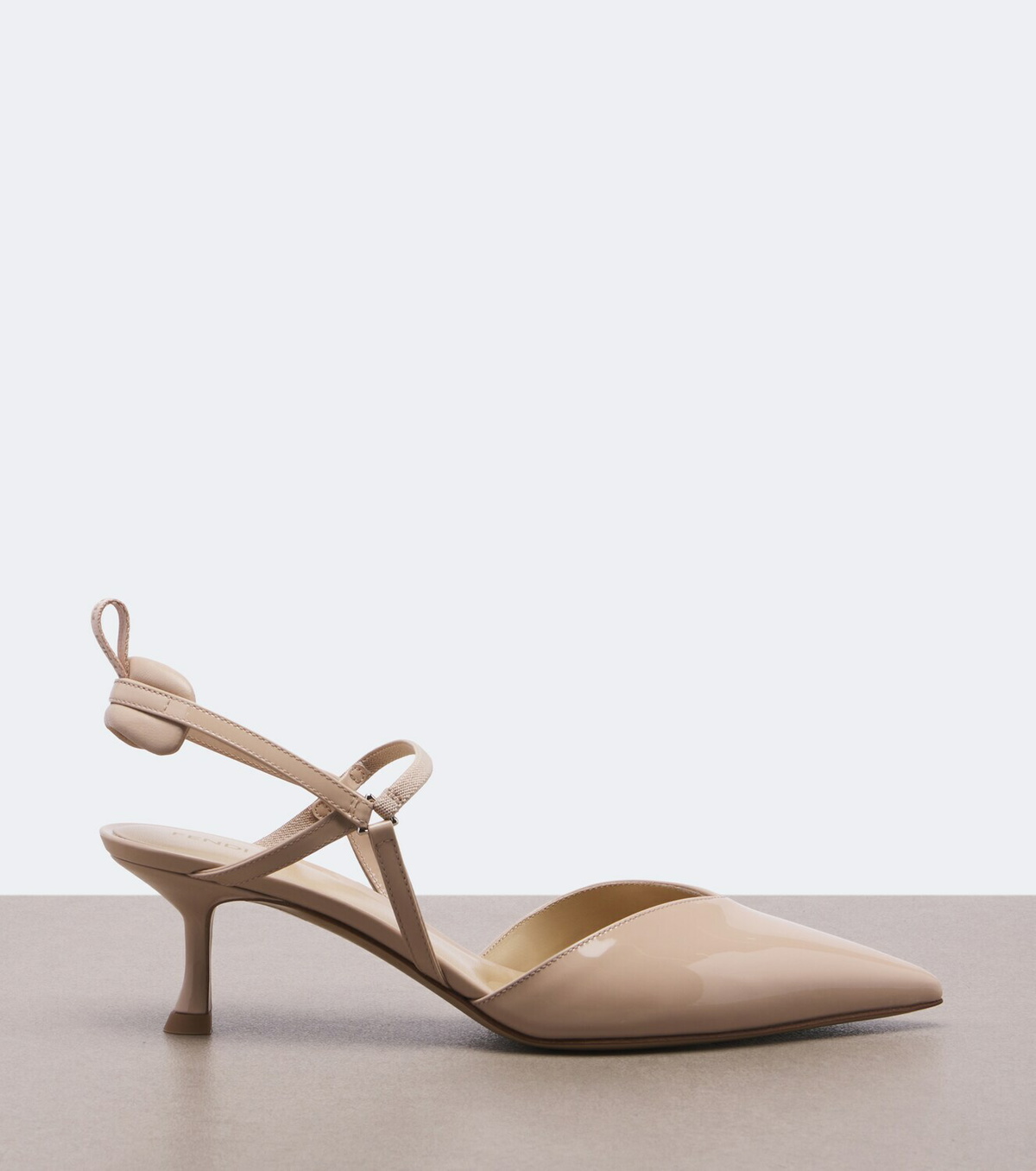Fendi Very Colibrì patent leather slingback pumps