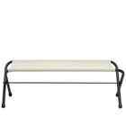 Snow Peak Folding Bench in Ivory