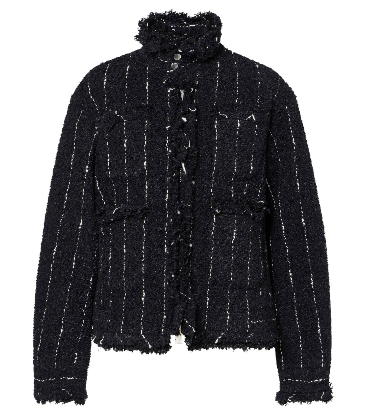 【sacai】Frayed Tweed Jacket SACAI | Frayed Tweed Jacket | Women | Lane Crawford