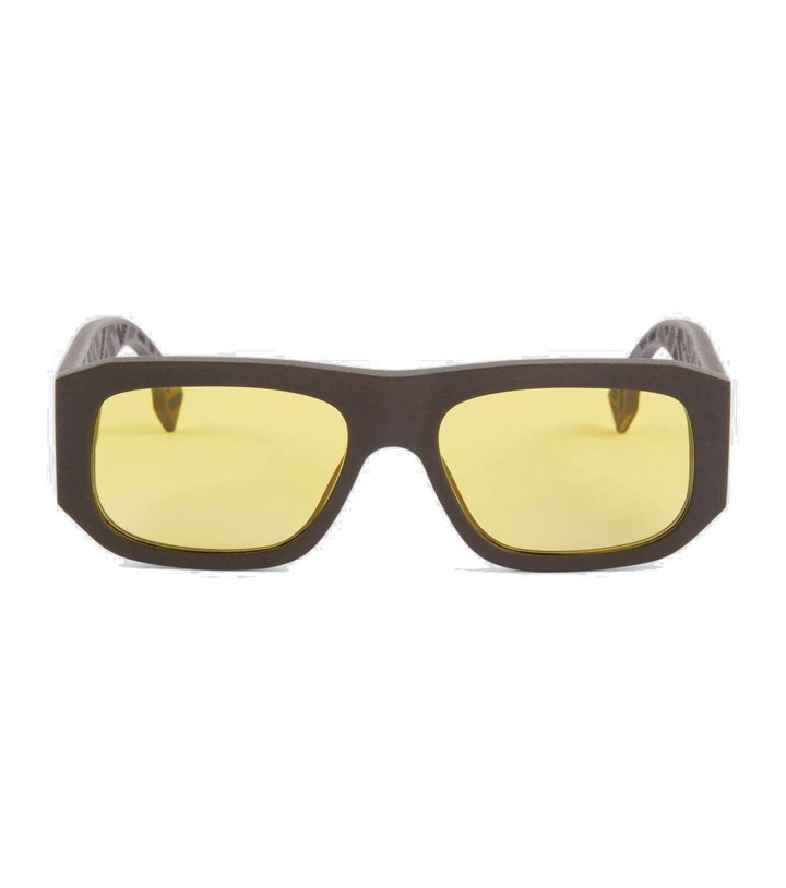 Photo: Fendi Fendi Shadow rectangular sunglasses