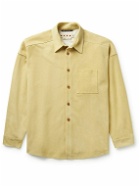 Marni - Suede Overshirt - Yellow