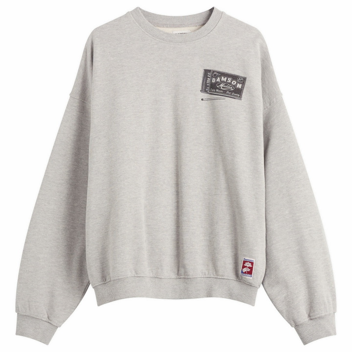 Photo: Damson Madder Women's DM General Store Sweatshirt in Grey