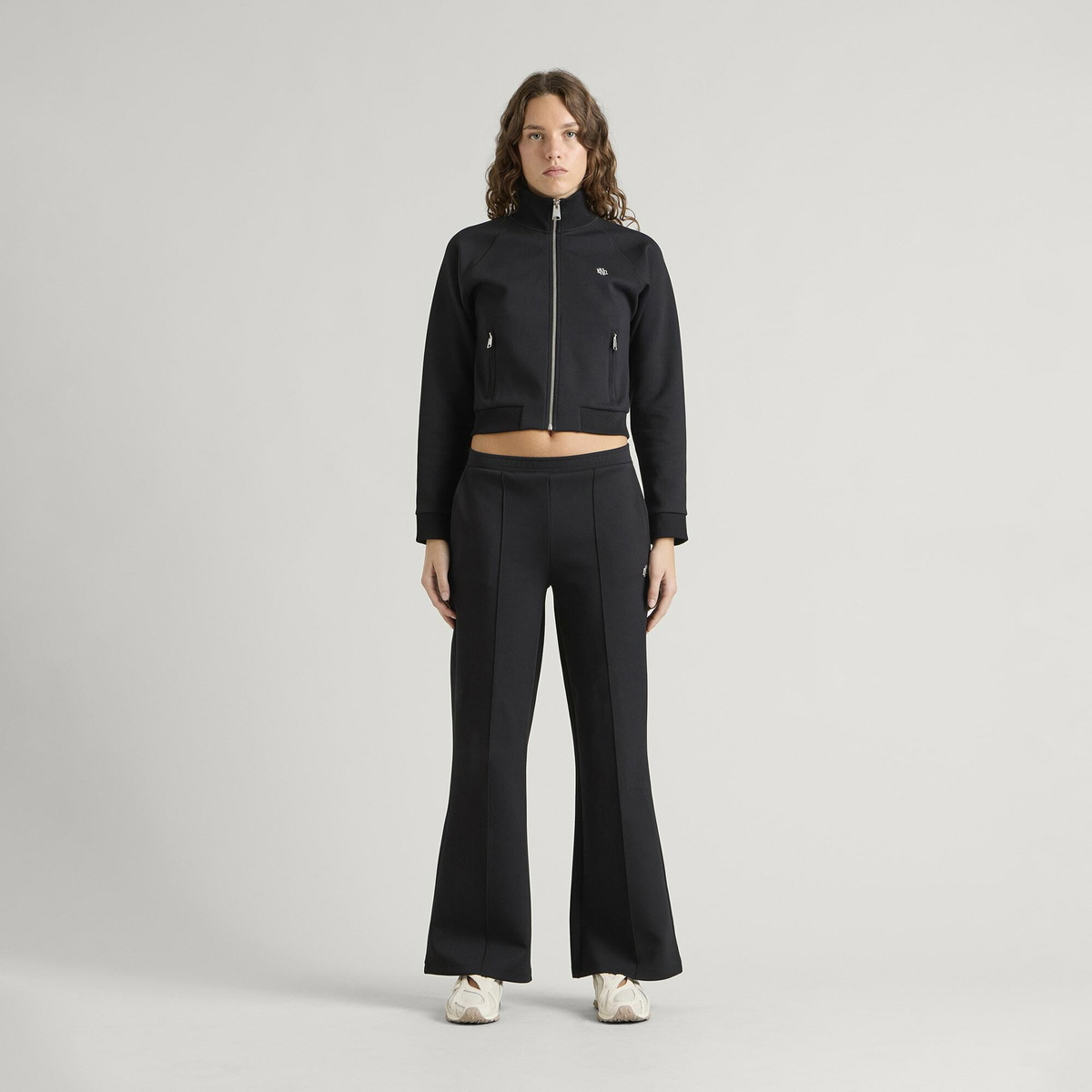 END. Women's Compact Trackpant in Black