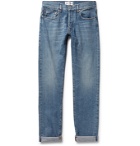 SALLE PRIVÉE - Lewitt Slim-Fit Tapered Selvedge Denim Jeans - Blue