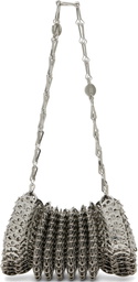 Rabanne Silver Brass Shoulder Bag