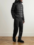 Moncler Grenoble - Camurac Logo-Appliquéd Quilted Hooded Down Ski Jacket - Black
