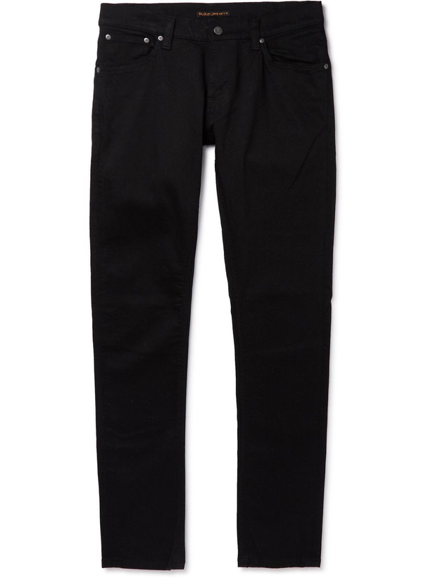 Photo: Nudie Jeans - Tight Terry Skinny-Fit Jeans - Black