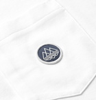 adidas Consortium - SPEZIAL Hartcliffe Logo-Appliquéd Cotton-Blend Jersey T-Shirt - White