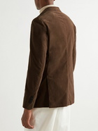 Lardini - Velvet Blazer - Brown