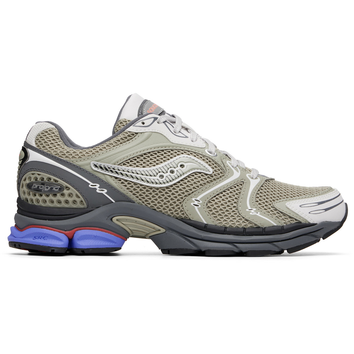 Saucony Gray ProGrid Triumph 4 Sneakers