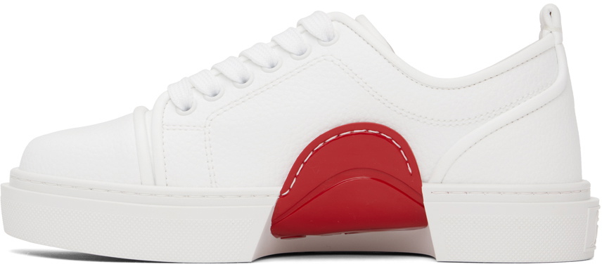 Christian Louboutin White Adolon Junior Sneakers Christian