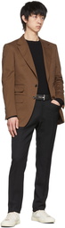 TOM FORD Brown Atticus Blazer