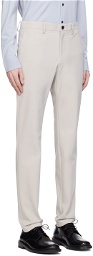 Theory Beige Curtis Trousers