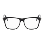 Alexander McQueen Black Square Glasses
