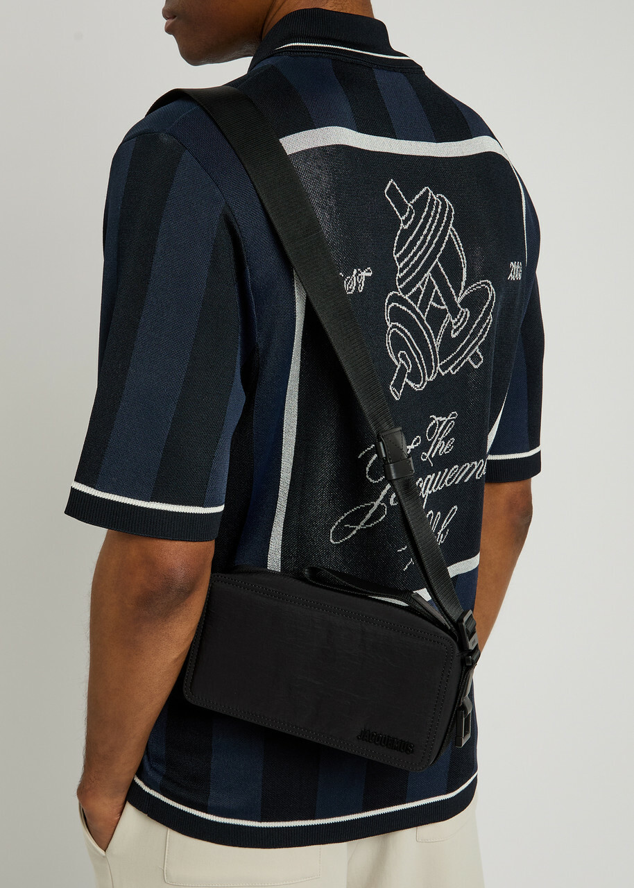 Jacquemus Le Cuerda Horizontal Nylon Cross-body bag - Black - One Size