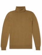 Loro Piana - Wish® Virgin Wool Rollneck Sweater - Brown