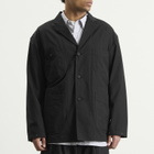 Comme des Garçons Homme Men's Cotton Yarn Dyed Jacket in Black