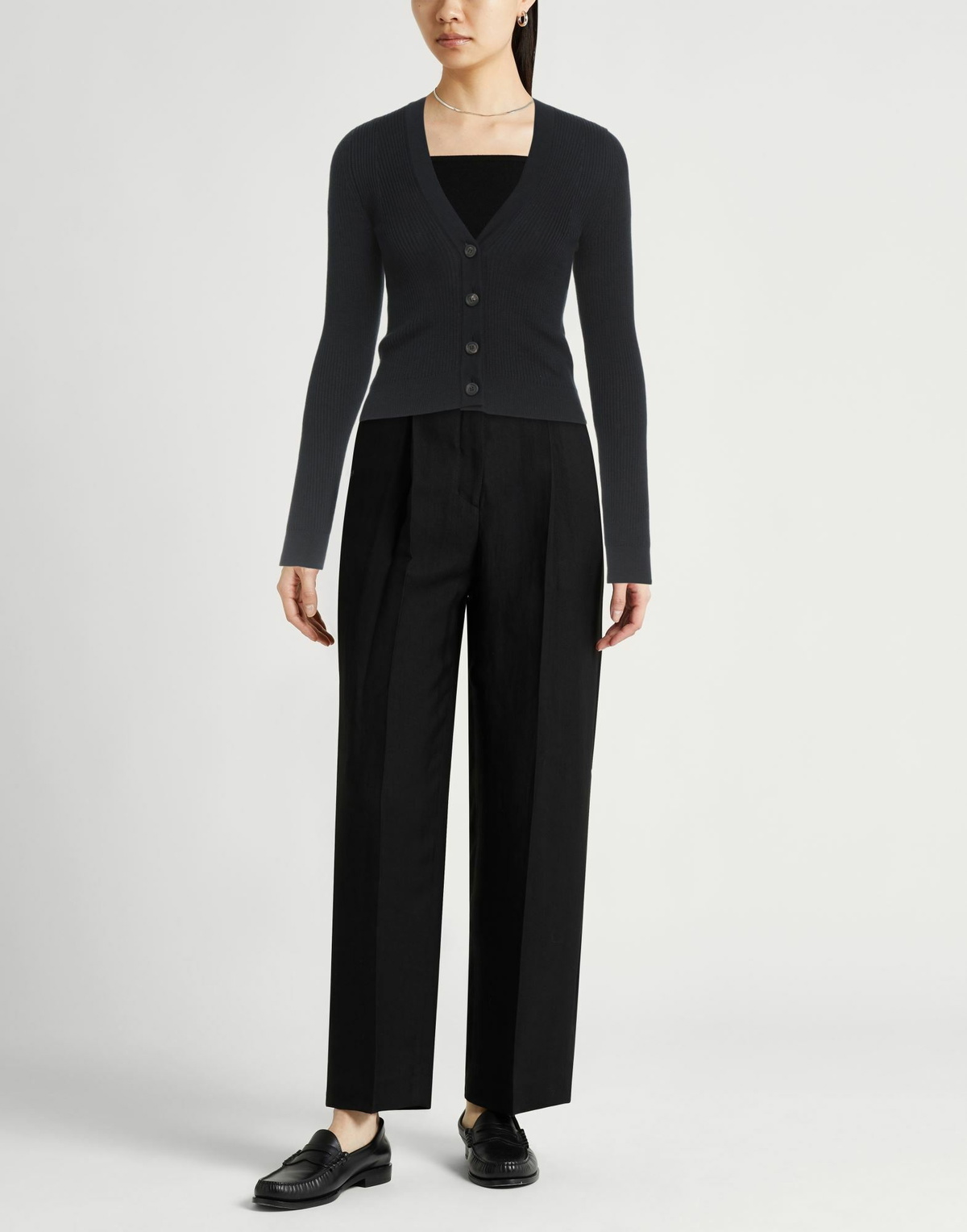 Peserico Womens Cardigan Midnight in Blue