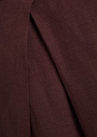 Faithfull The Brand Astrid Wide-leg Trousers Dark Red