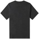 Snow Peak Men's Recycled Cotton Heavy T-Shirt in Black