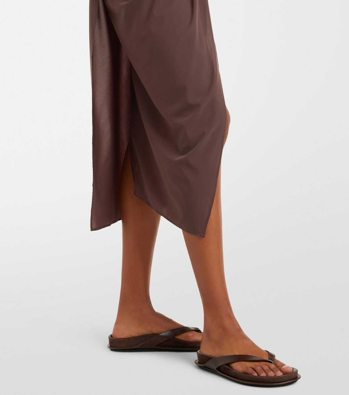 Jacquemus Paréo draped beach cover-up