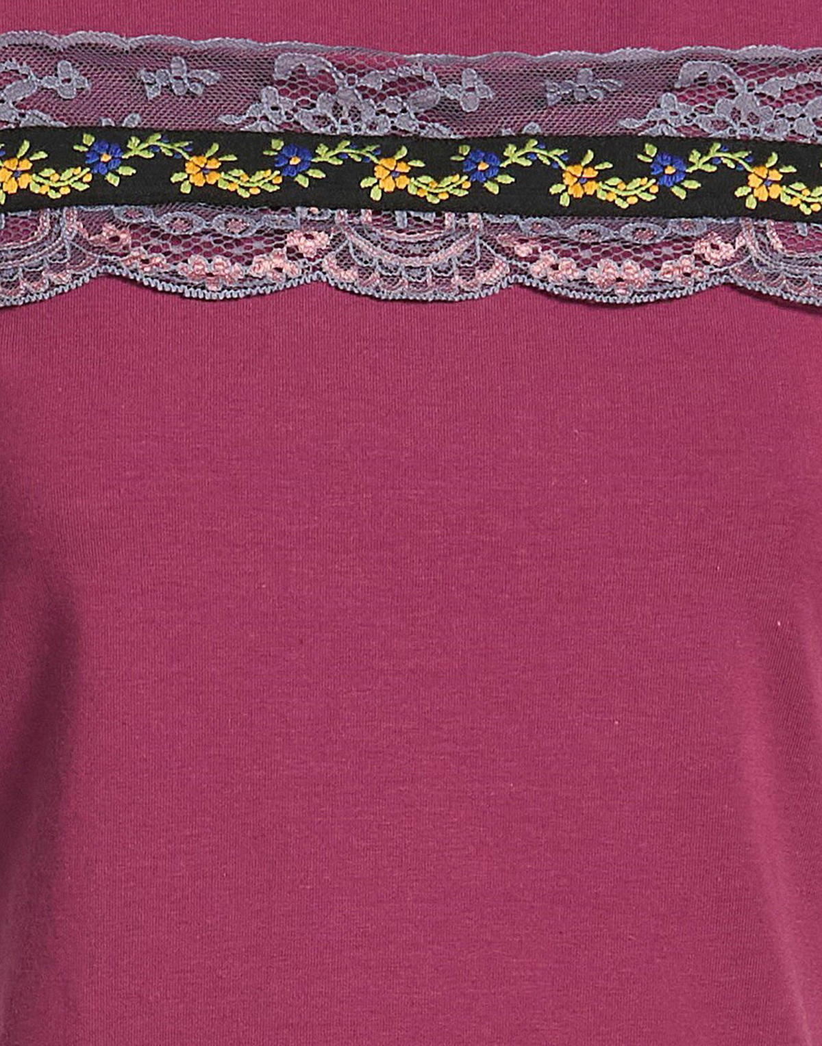 Cormio Womens T-shirt in Plum