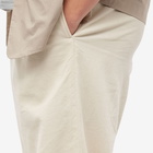 Auralee Men's Finx Cord Easy Slacks in Ivory