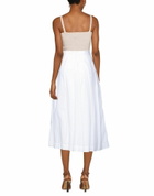 Jucca Womens Midi skirt in White