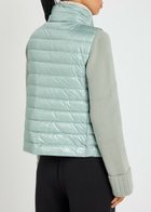 Herno Ultralite Reversible Quilted Shell Gilet Blue
