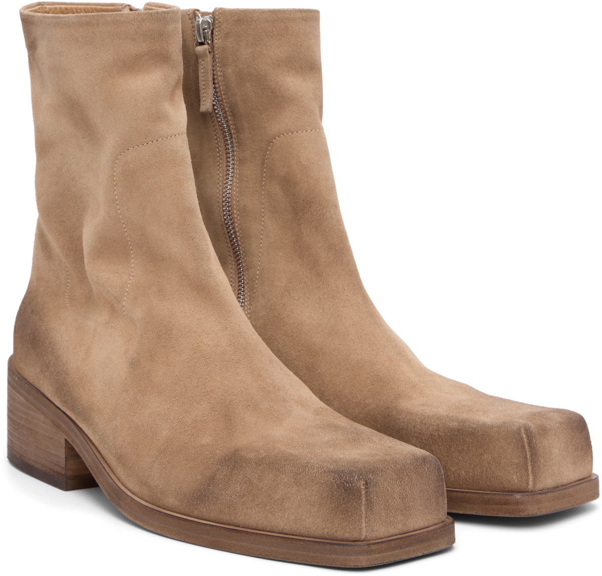 Marsèll Beige Cassello Boots