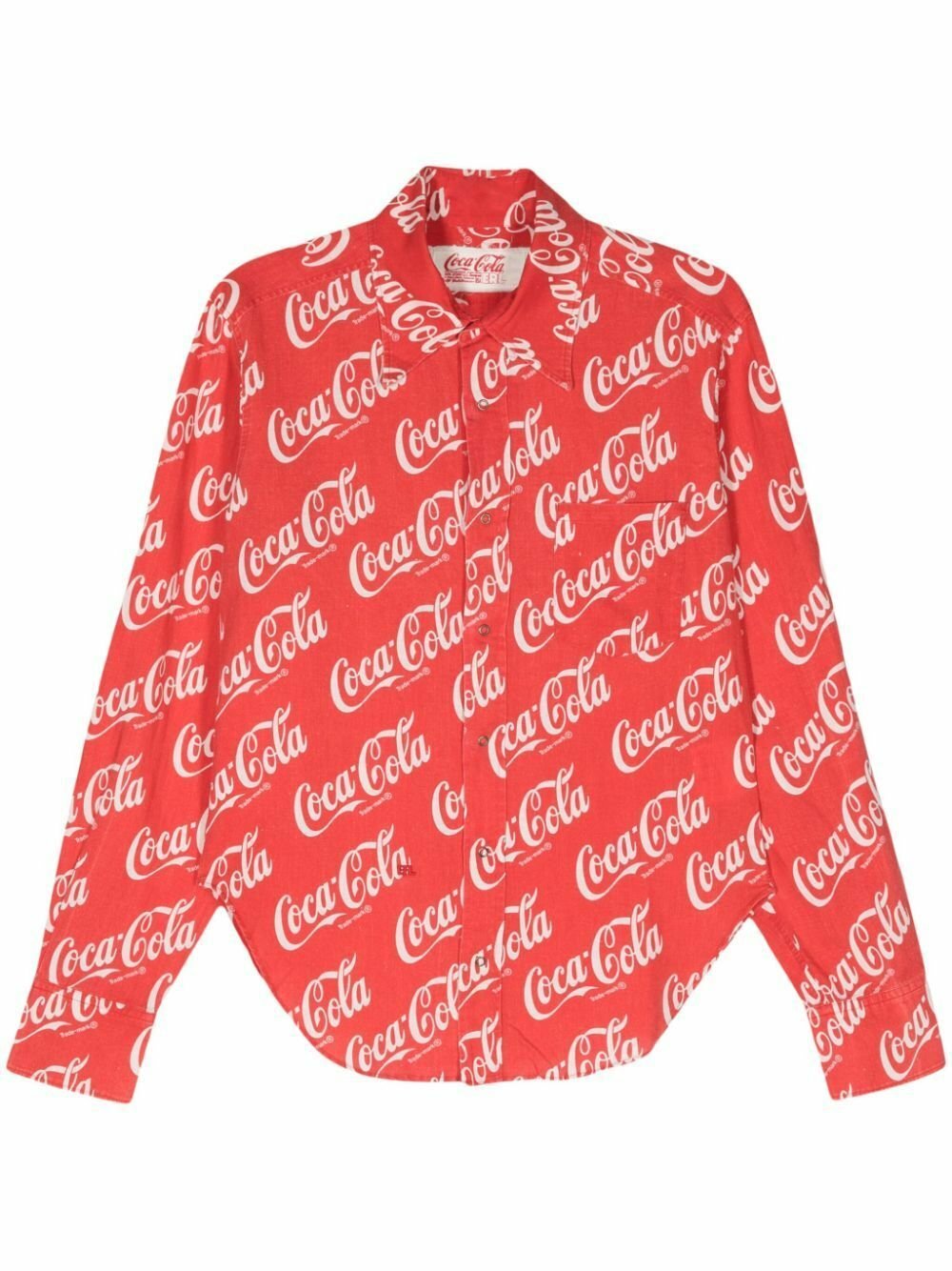 ERL X Coca-Cola Logo-Print Shirt