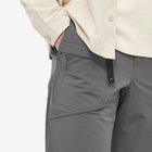 CAYL Men's Nylon Stretch Buckle Pant in Grey