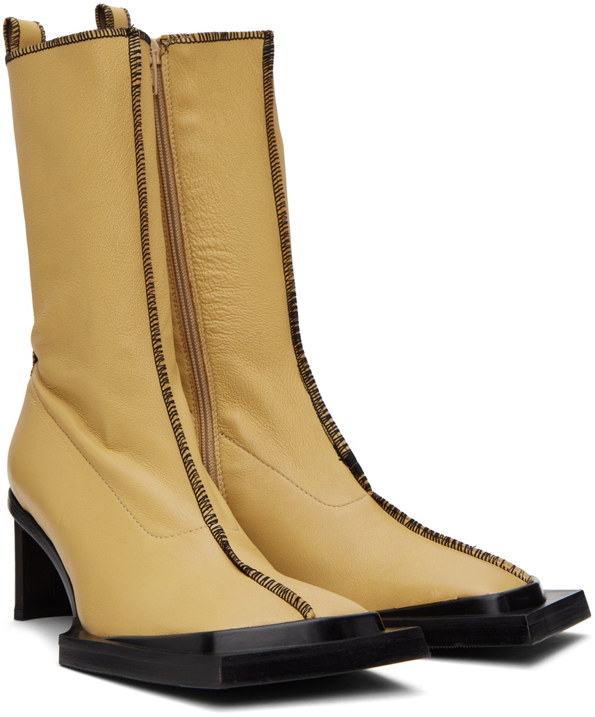 Miista Yellow Marige Boots MIISTA