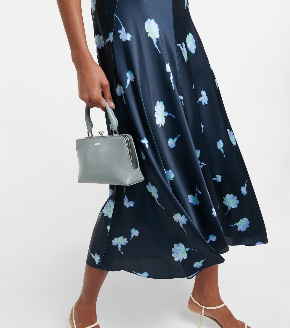 Vince - Floral midi dress Vince