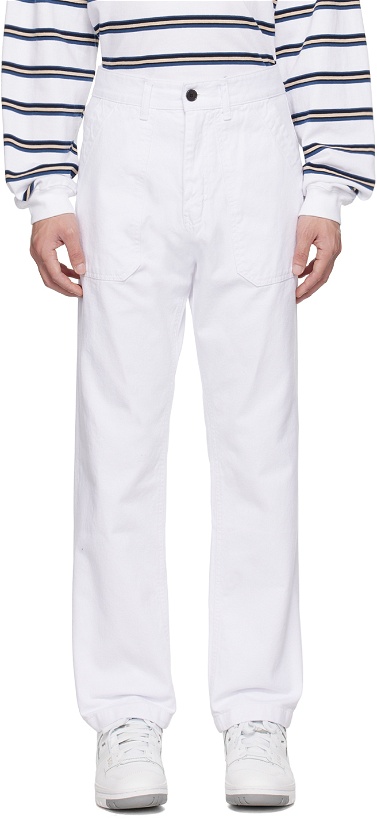 Photo: Uniform Bridge Off-White Fatigue Trousers