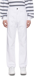 Uniform Bridge Off-White Fatigue Trousers