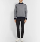 Mr P. - Birdseye Cotton Sweater - Men - Navy