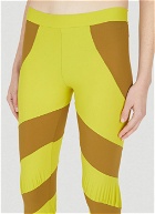 Multi Stripe Leggings in Yellow