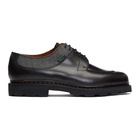 Ermenegildo Zegna Black Paraboot Edition Marche II Derbys