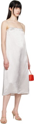 Max Mara Leisure Gray Aerosi Midi Dress