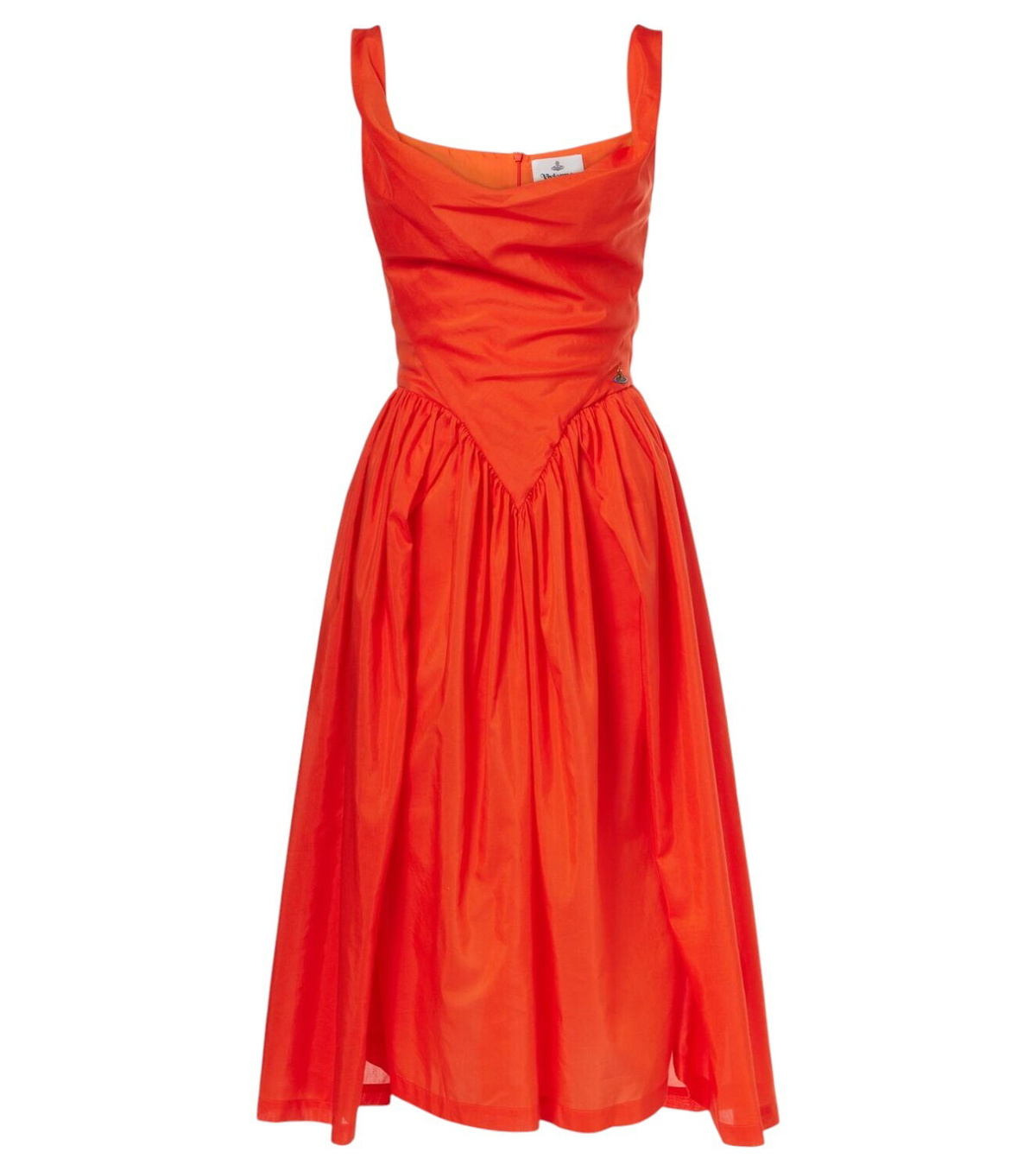 VIVIENNE WESTWOOD ワンピース Fond draped midi dress1014786 Vivienne Westwood Fond draped midi dress Vivienne Westwood