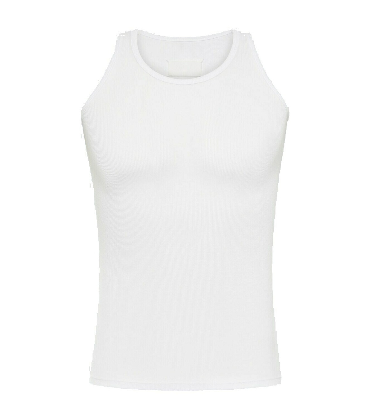 Photo: Maison Margiela Ribbed-knit cotton and silk tank top