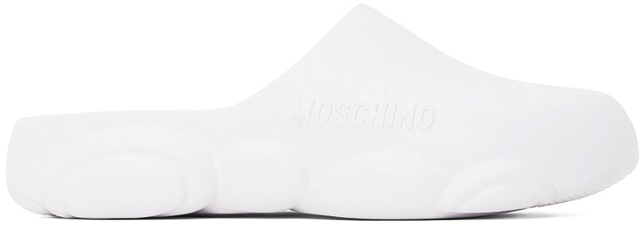 Photo: Moschino White Gummy Bear Sandals