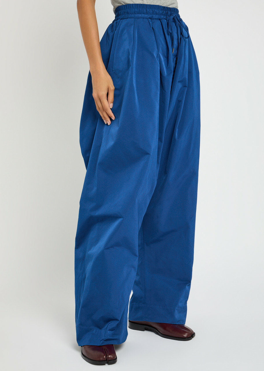 Vivienne Westwood Blimp Taffeta Trousers Blue Vivienne Westwood