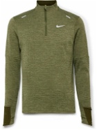 Nike Running - Repel Element Therma-FIT Half-Zip Top - Green