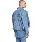 Diesel Red Tag Indigo Shayne Oliver Edition Denim Turbo Jacket