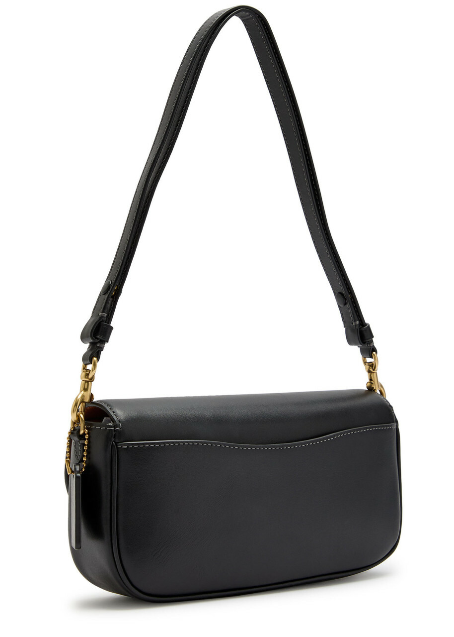 Coach Brook Leather Shoulder bag - Black - One Size