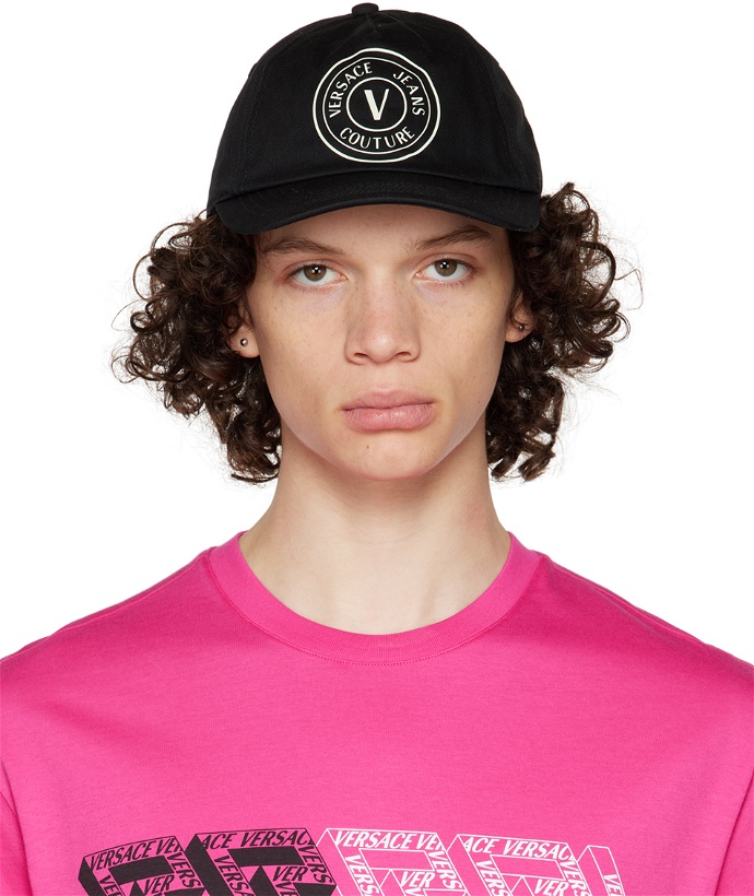 Photo: Versace Jeans Couture Black Logo Cap