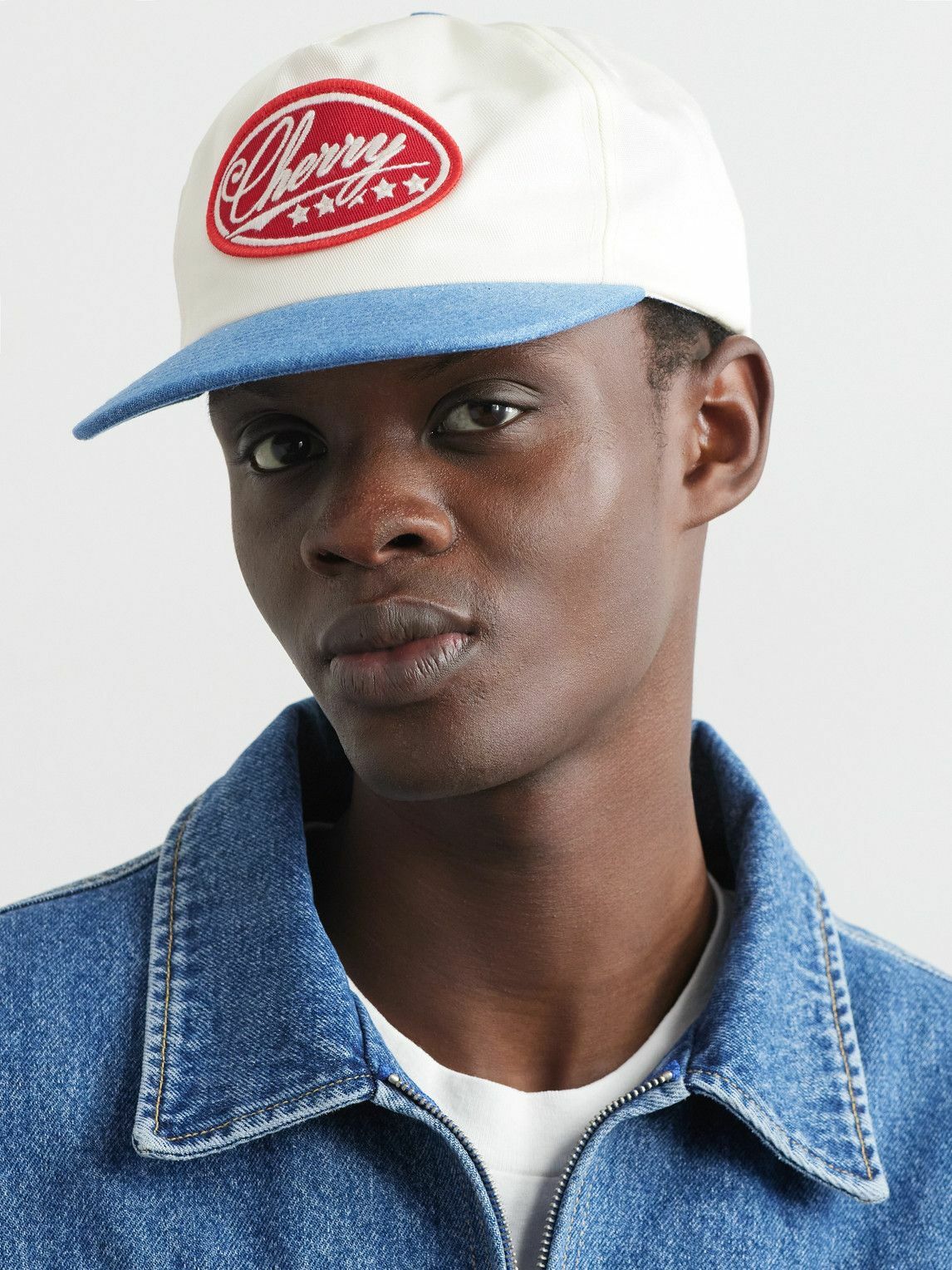 Cherry Los Angeles - Five Star Logo-Appliquèd Canvas-Trimmed Cotton-Twill Baseball Cap