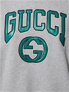 GUCCI - Cotton Sweatshirt W/ Embroidery